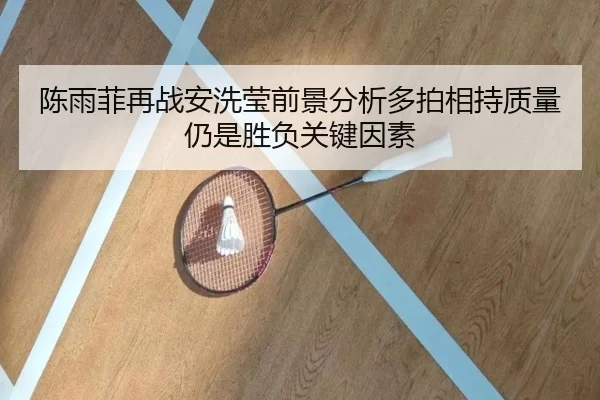 陈雨菲再战安洗莹前景分析多拍相持质量仍是胜负关键因素